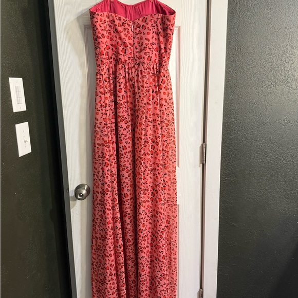 Erin by Erin Fetherson Pink Leopard Print Maxi Dress - Picture 3 of 6
